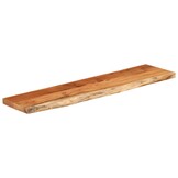 Acaciahouten Tafelblad met Natuurlijke Rand - 160x40x2,5 cm - 54% Korting