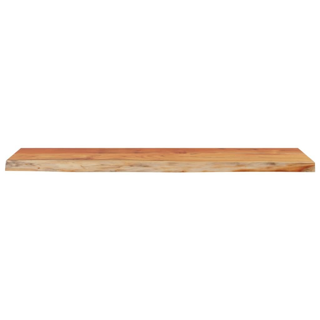 Acaciahouten Tafelblad met Natuurlijke Rand - 160x40x2,5 cm - 54% Korting