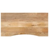 vidaXL Bureau Blad Massief Ruw Mangohout 140x60 cm - 35% Korting
