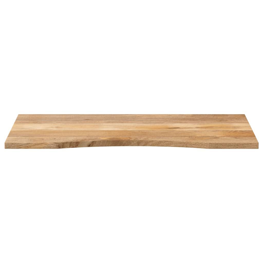 vidaXL Bureau Blad Massief Ruw Mangohout 140x60 cm - 35% Korting