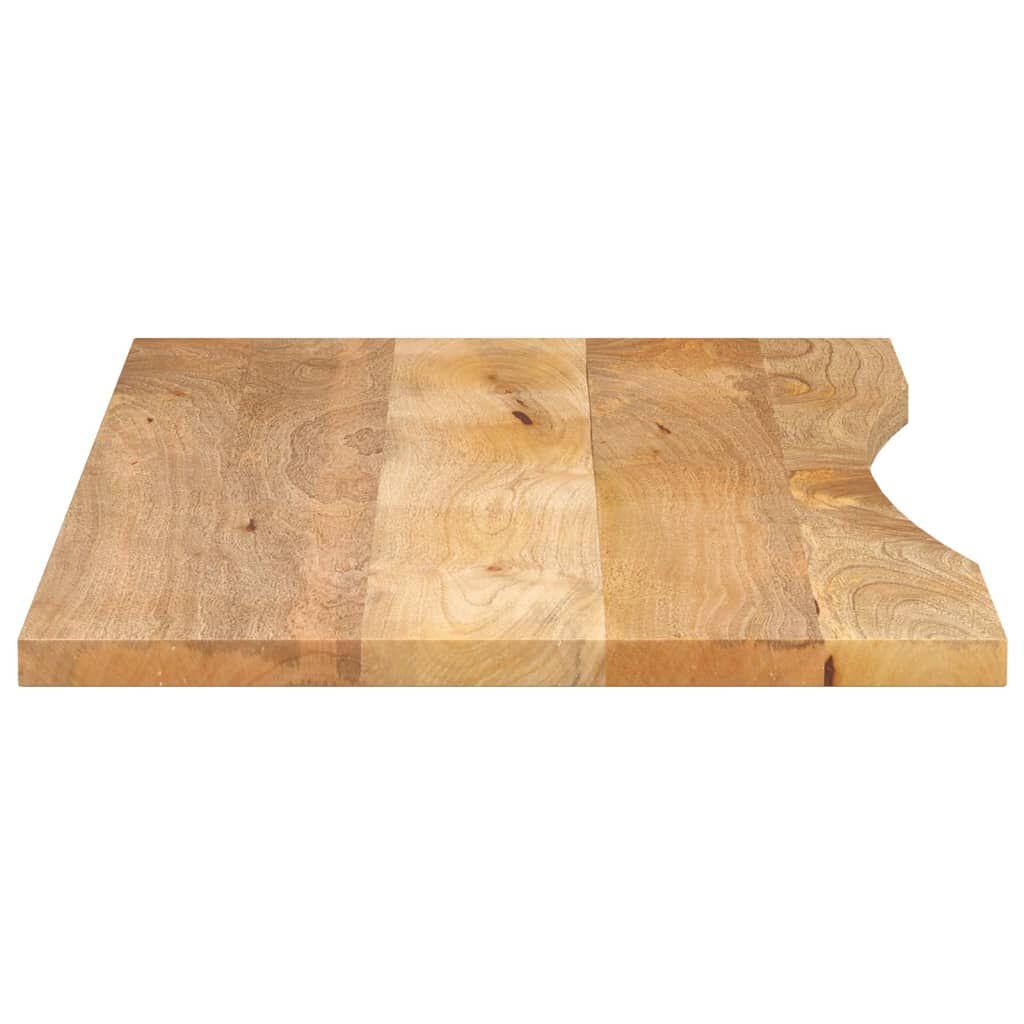 vidaXL Bureau Blad Massief Ruw Mangohout 140x60 cm - 35% Korting