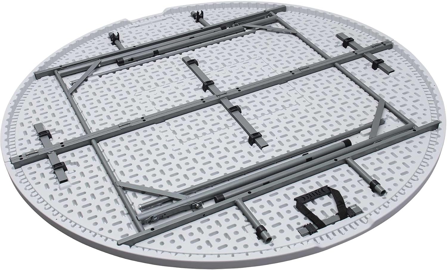 Klaptafel Rond Wit Ø 150 cm - 34% Korting