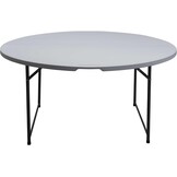 Klaptafel Rond Wit Ø 150 cm - 34% Korting