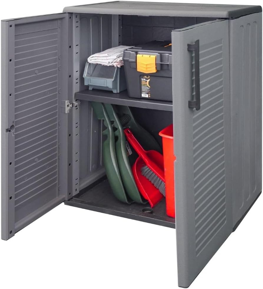 Art Plast Lage Kast Grijs 68x37x84 cm - 34% Korting