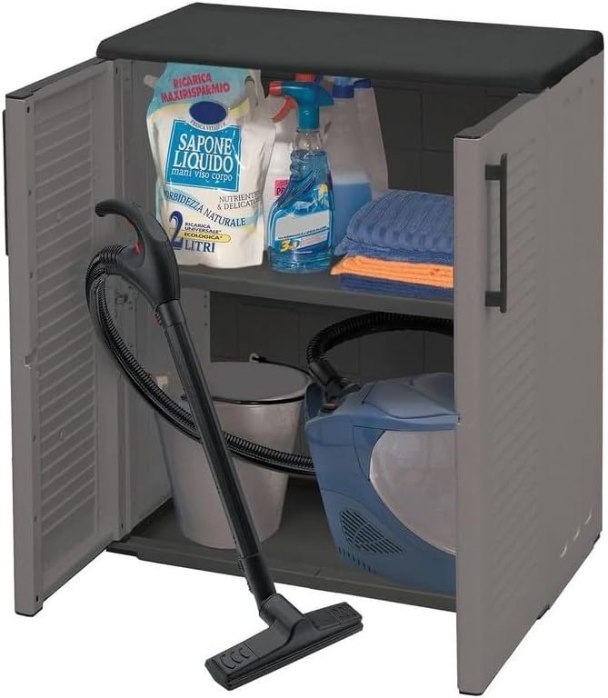 Art Plast Lage Kast Grijs 68x37x84 cm - 34% Korting