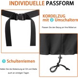 Waterdichte Hangstoelhoes - 200x120x200 cm - Zwart - 33% Korting