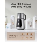 DREO Melkopschuimer 800ml Zilver - 35% Korting!