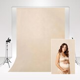 Beige Retro Fotostudio Achtergrond 1.5 x 2.2m - 33% Korting