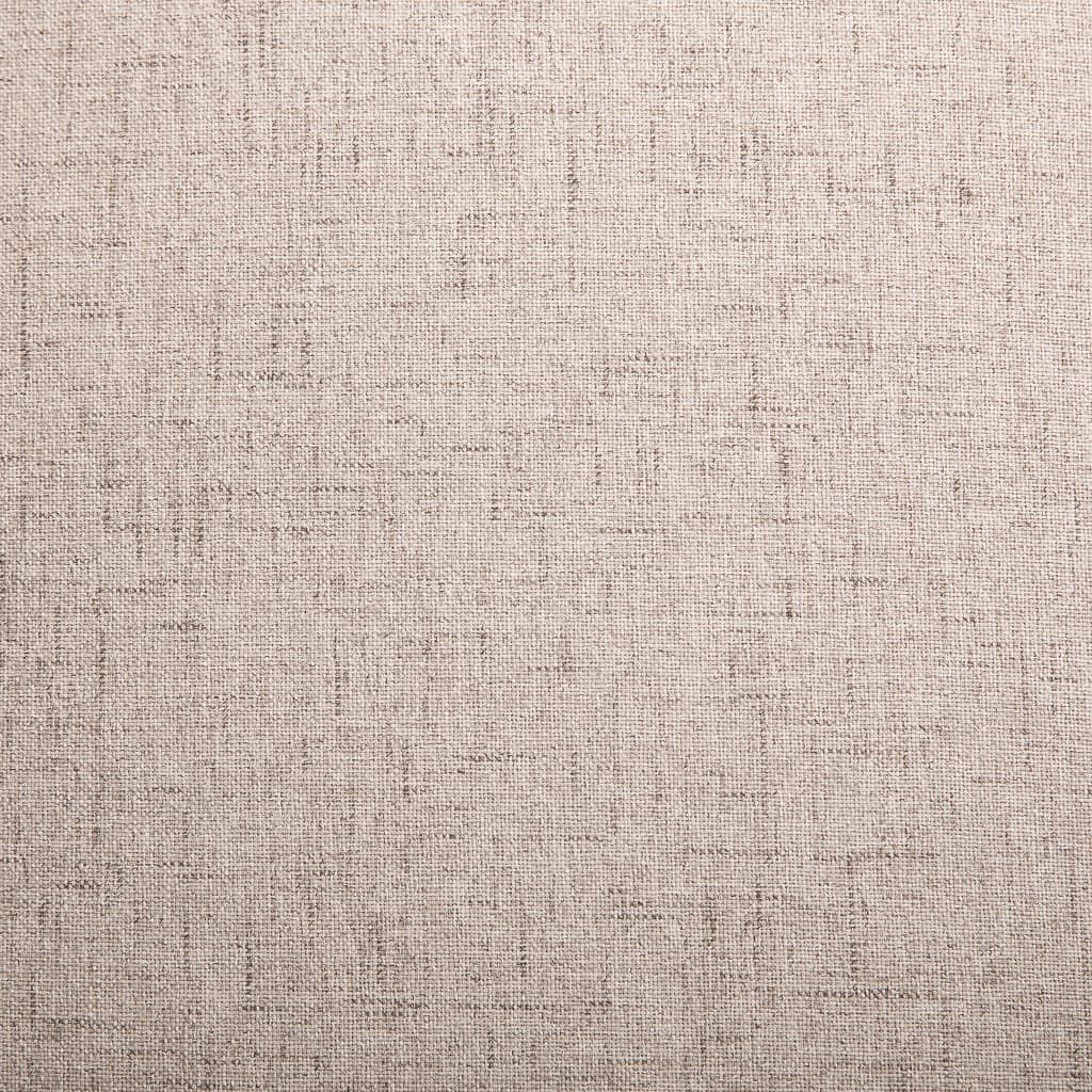 VidaXL Fauteuil Stof Beige - 35% Korting