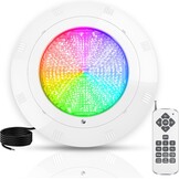 38W LED Zwembadlamp PAR56 IP68 RGB, 12V, 120° Stralingshoek met Afstandsbediening - 34% Korting