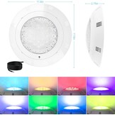 38W LED Zwembadlamp PAR56 IP68 RGB, 12V, 120° Stralingshoek met Afstandsbediening - 34% Korting