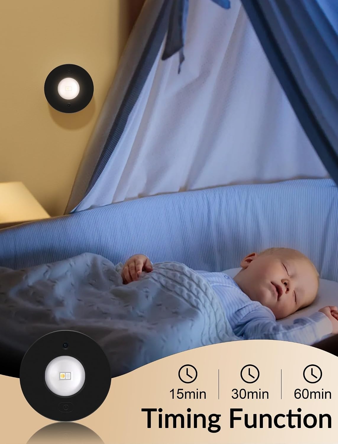 6x Oplaadbare LED Puck Lampen met Afstandsbediening - RGB & Wit - Zwart - 33% Korting