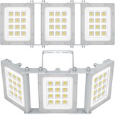 SOLLA LED Buitenlamp 150W 15000LM Daglichtwit - 2 Stuks - Grijs (29% Korting)
