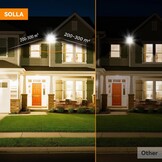 SOLLA LED Buitenlamp 150W 15000LM Daglichtwit - 2 Stuks - Grijs (29% Korting)