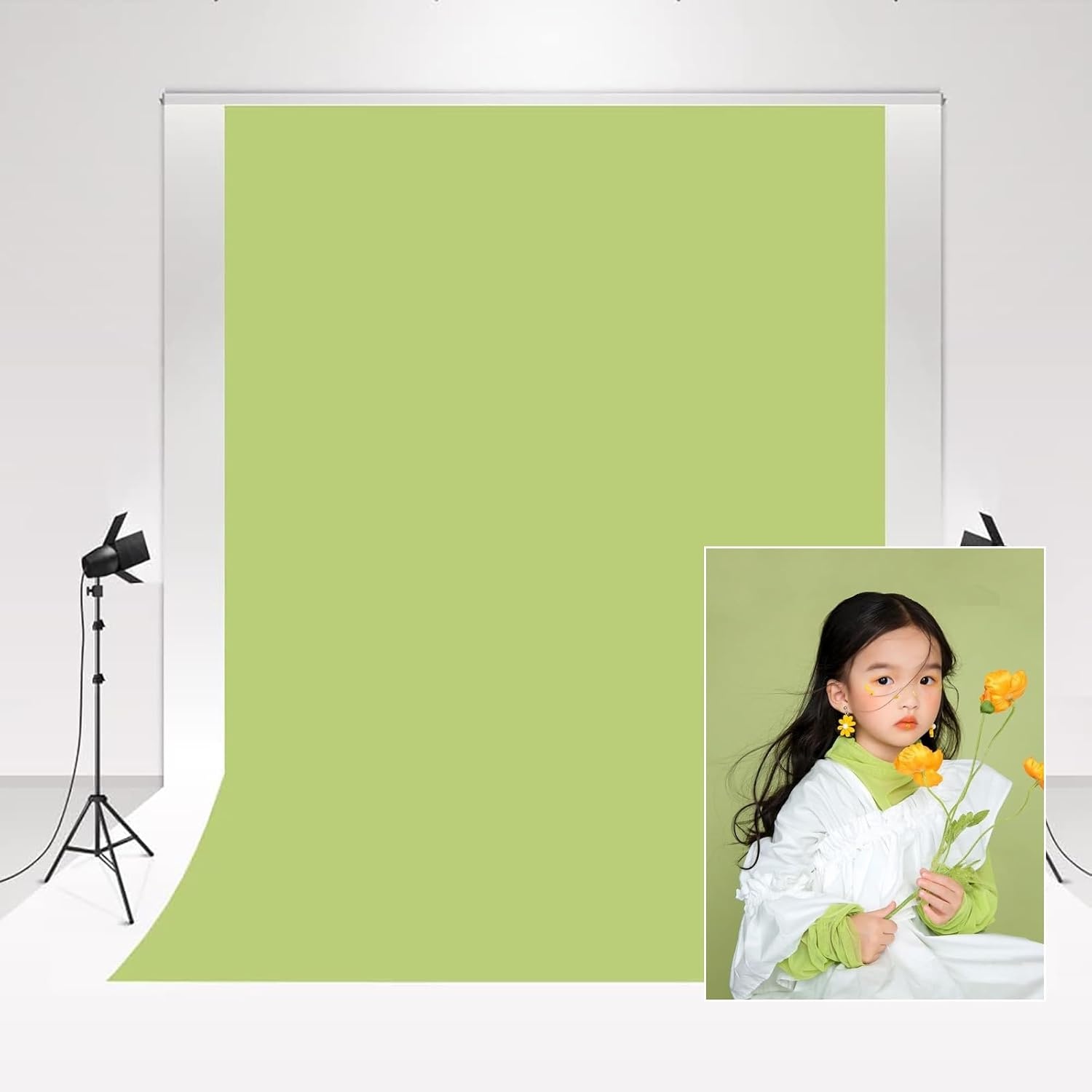 Kate Fotografie Achtergrond Wit 2x3m - 34% Korting