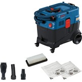 Bosch Professional alleszuiger GAS 400 A (1200 W, automatische filterreiniging (AFC), incl. hoofdfilter, slang, machine-adapter, gebogen buis, 2 afvalzakken)