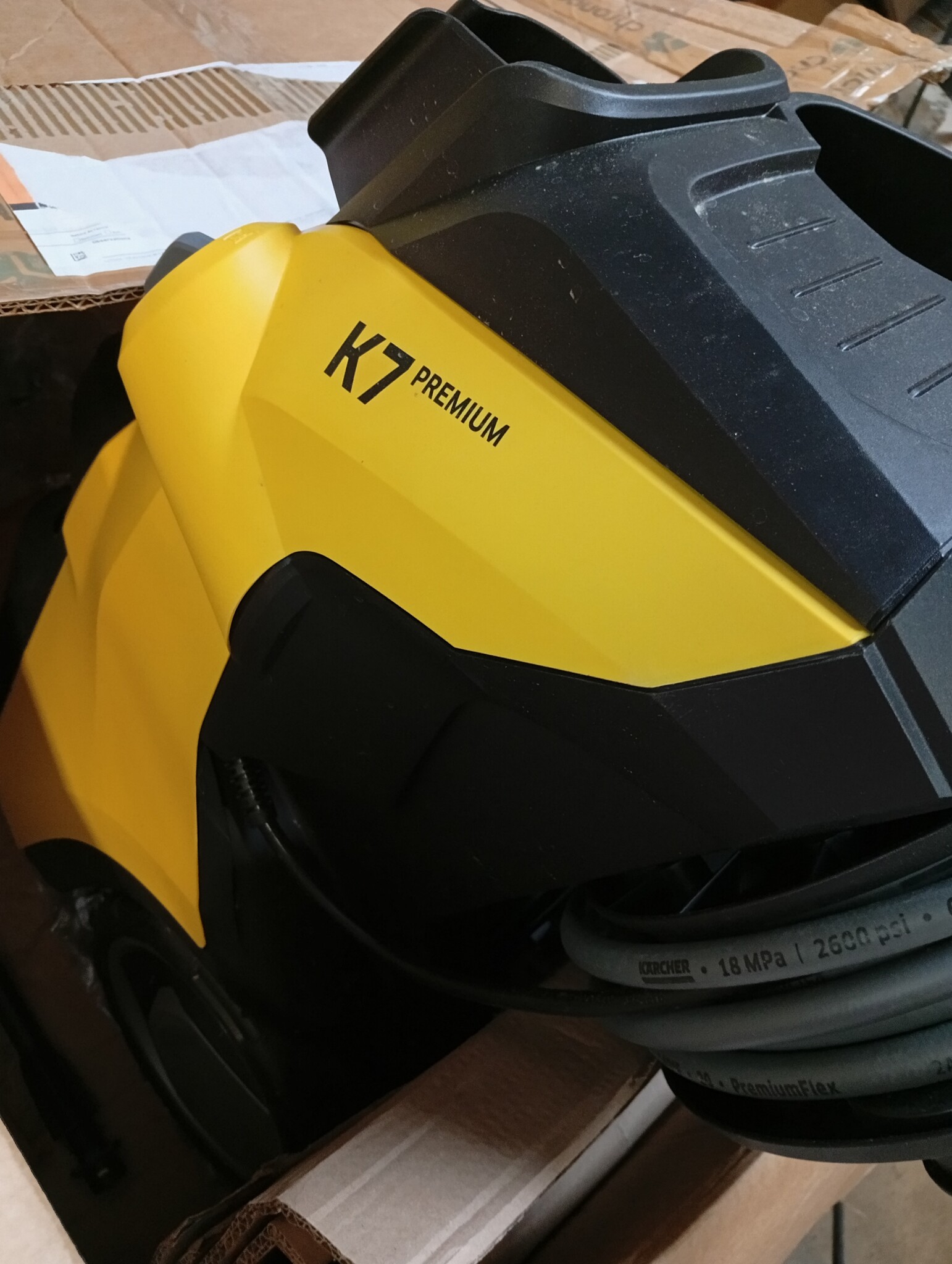 Kärcher K 7 Premium Power Flex Hogedrukreiniger 180 bar - Geel, Standaard