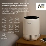 Bosch Air 500, Luchtreiniger, Voor ruimtes tot 23 m² - Maat Air 500