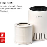 Bosch Air 500, Luchtreiniger, Voor ruimtes tot 23 m² - Maat Air 500