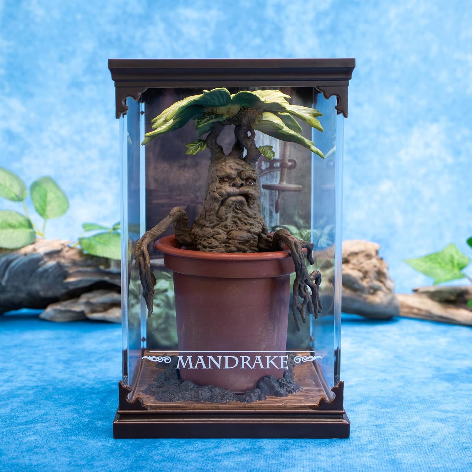 The Noble Collection - Magical Creatures Mandrake - Handgeschilderd magisch wezen #17 - Officieel gelicentieerde Harry Potter Toys verzamelfiguren van 18,5 cm (7 inch) - voor kinderen en volwassenen