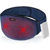 Comfytemp Draadloze Verwarmingsgordel met Vibratiemassage - Blauw - 18 x 147 cm
