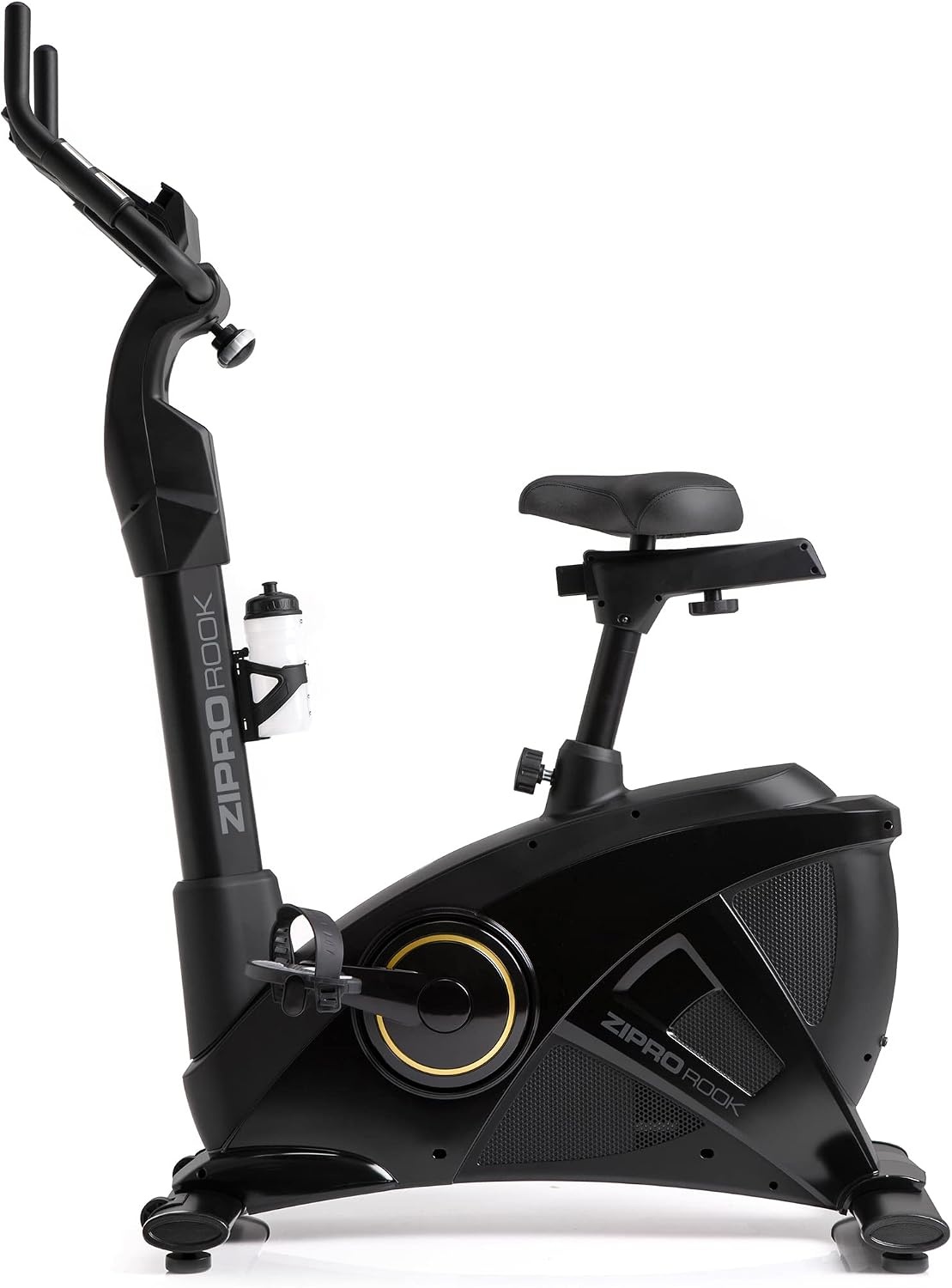 Zipro Hometrainer, rook, ergometer, fitnessbikes, magnetische fietstrainer, ergometer, fiets tot 150 kg, indoorfiets, trainingsfiets voor thuis, fietsgometer, kabelgebonden
