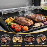 GFTIME 48 x 68.3 cm Cast Iron Grill Grate for Weber Genesis II/LX 300 Series, Genesis E/S 310 315 320 325 330 335 345 (2017+) & New Genesis 300 (2022), Grill Grate Set 660955 6680. 2 66805