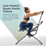 Squat Trainer met Roeifunctie | 12 Weerstandsniveaus | SunnyFit App | 30% Korting