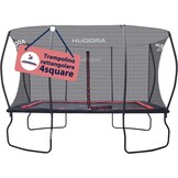 Rechthoekige Trampoline 244x366 cm Zwart - 30% Korting