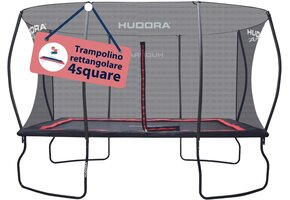 Rechthoekige Trampoline 244x366 cm Zwart - 37% Korting