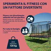 Rechthoekige Trampoline 244x366 cm Zwart - 30% Korting