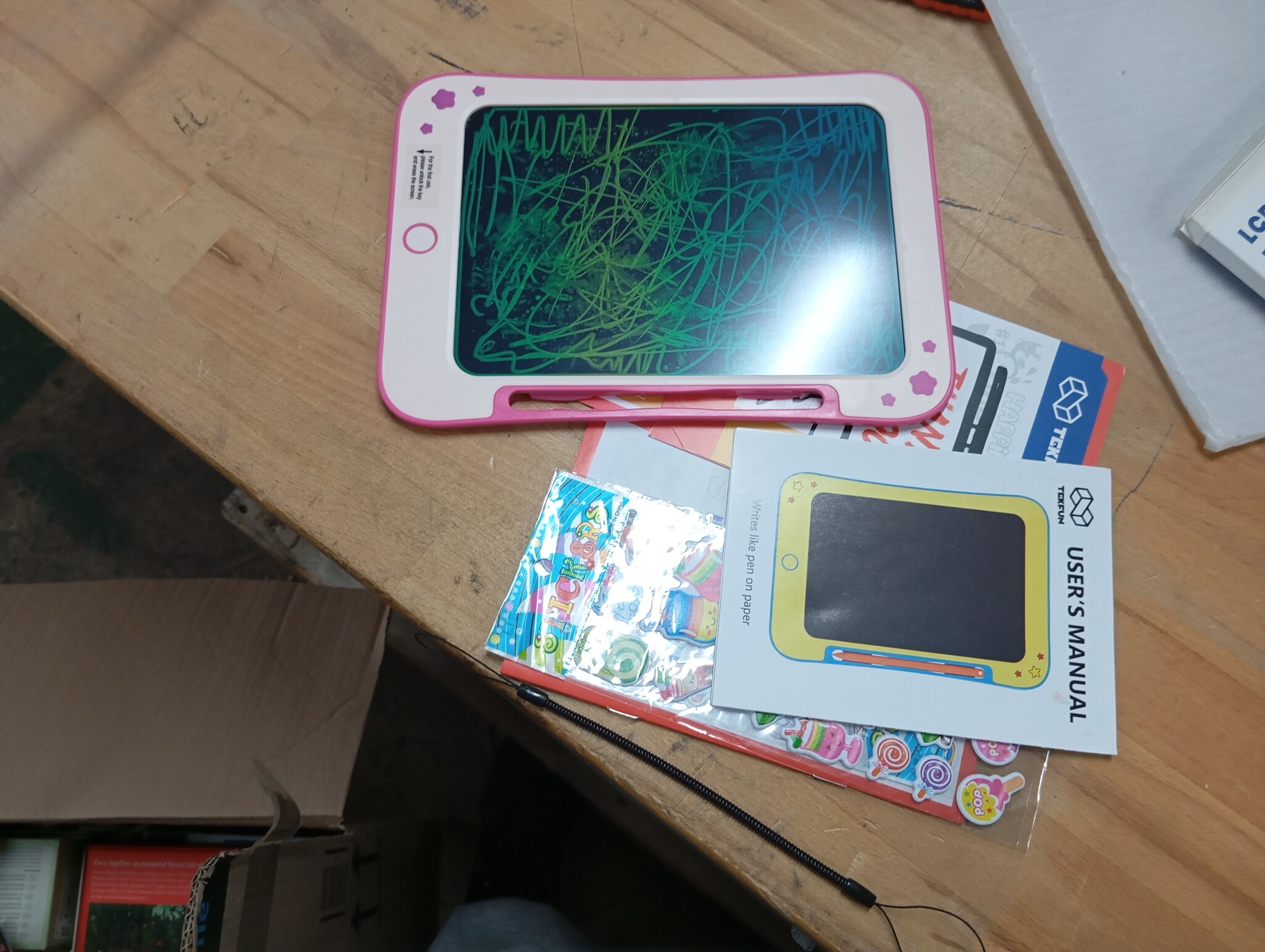LCD Tekentablet Roze 8.5 Inch - Speelgoed voor Kinderen 3-8 Jaar (50% Korting)