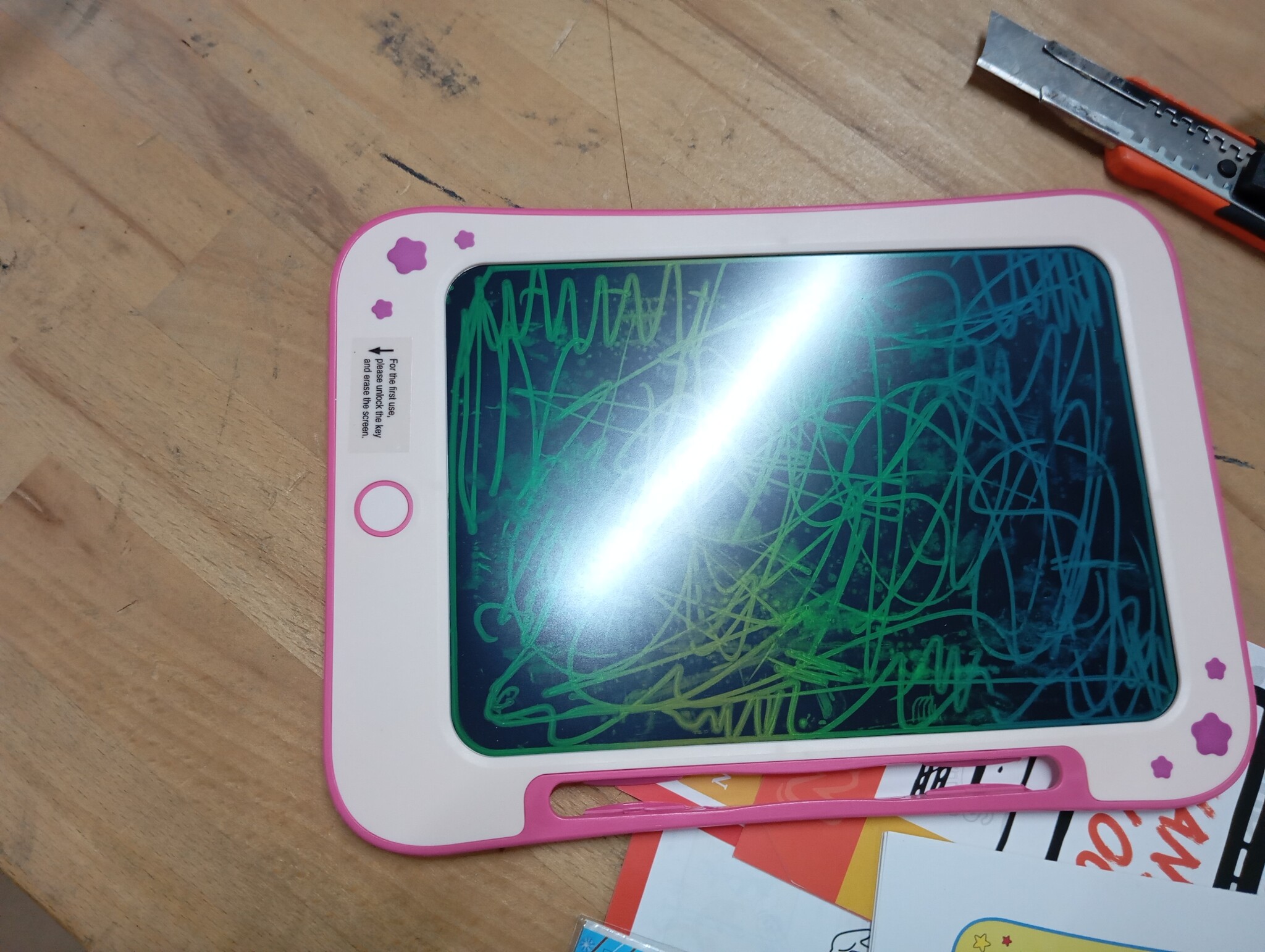 LCD Tekentablet Roze 8.5 Inch - Speelgoed voor Kinderen 3-8 Jaar (50% Korting)