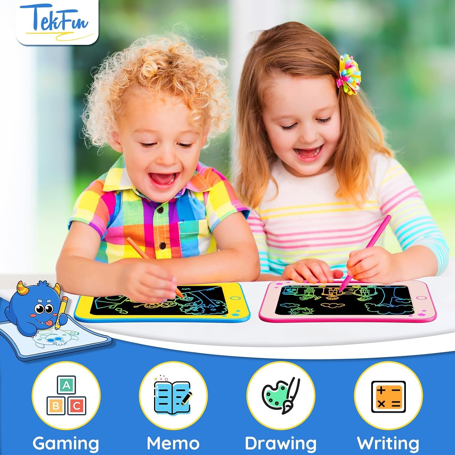 LCD Tekentablet Roze 8.5 Inch - Speelgoed voor Kinderen 3-8 Jaar (50% Korting)