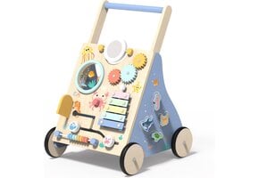Houten Loopwagen Oceaan Thema - Montessori Speelgoed (52% Korting)