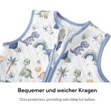 Babyslaapzak met Voeten Dinosaurus 70cm 1.5 TOG (75-85cm) - Katoen