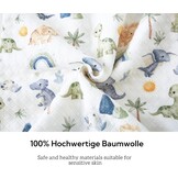 Babyslaapzak met Voeten Dinosaurus 70cm 1.5 TOG (75-85cm) - Katoen