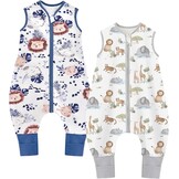 Babyslaapzak met Voeten Dinosaurus 70cm 1.5 TOG (75-85cm) - Katoen