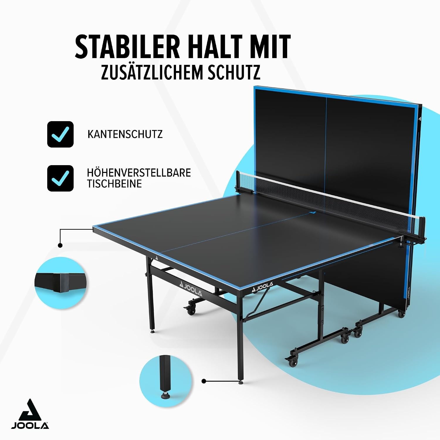 Klapbare Outdoor Tafeltennistafel J100A - Weerbestendig 4mm Blad - 55% Korting!