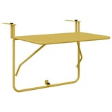 vidaXL Balkontafel Staal Goud 60x39x65 cm - 34% Korting!