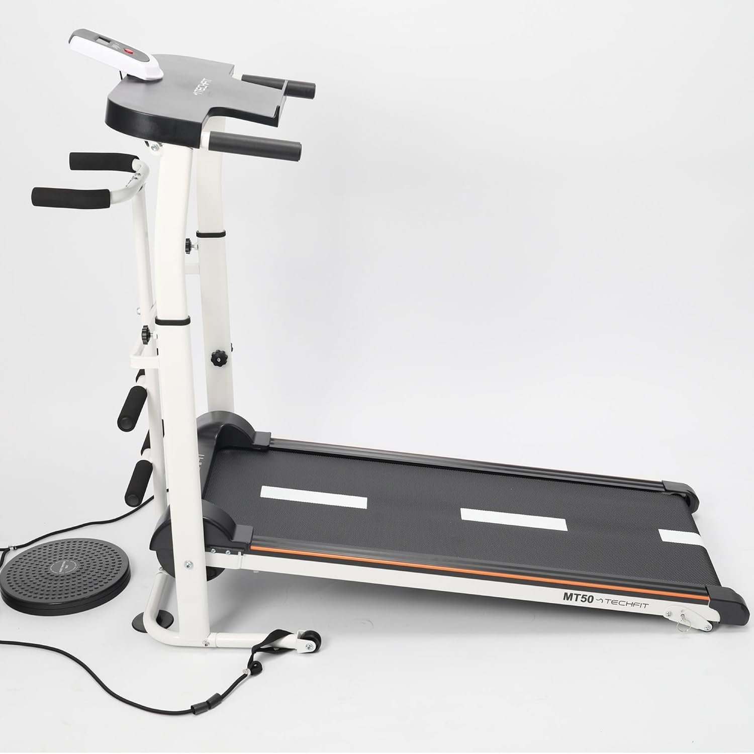 Mechanische Loopband MT50 Zwart Opvouwbaar met Disc Twister - 30% Korting