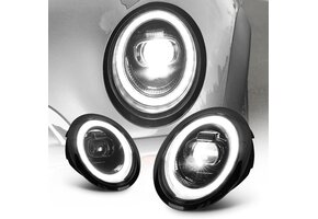 Koplamp voor Mini Hatchback Cabrio R50 R52 R53 2001-2007