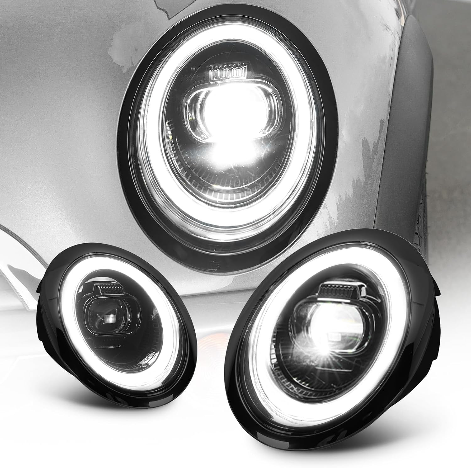Koplampen Mini Hatchback Cabrio R50-R53 2001-2007 - 30% Korting