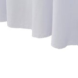 2x Witte Tafelhoezen met Rok 120x60,5x74 cm - 34% Korting
