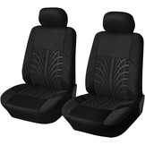 Luxe Stoelhoezen Auto (2 stuks) - Universeel Zwart - 29% Korting