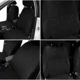 Luxe Stoelhoezen Auto (2 stuks) - Universeel Zwart - 29% Korting