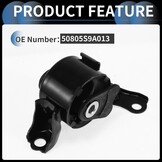 Motorsteun voor Honda CR-V 2.4L (2002-2006) - Zwart, 29% Korting!
