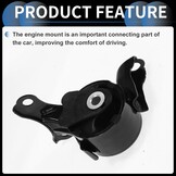 Motorsteun voor Honda CR-V 2.4L (2002-2006) - Zwart, 29% Korting!