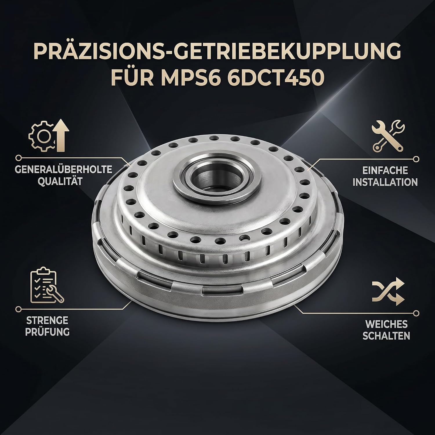 Herbouwde Versnellingsbakkoppeling MPS6 6DCT450 - 35% Korting!