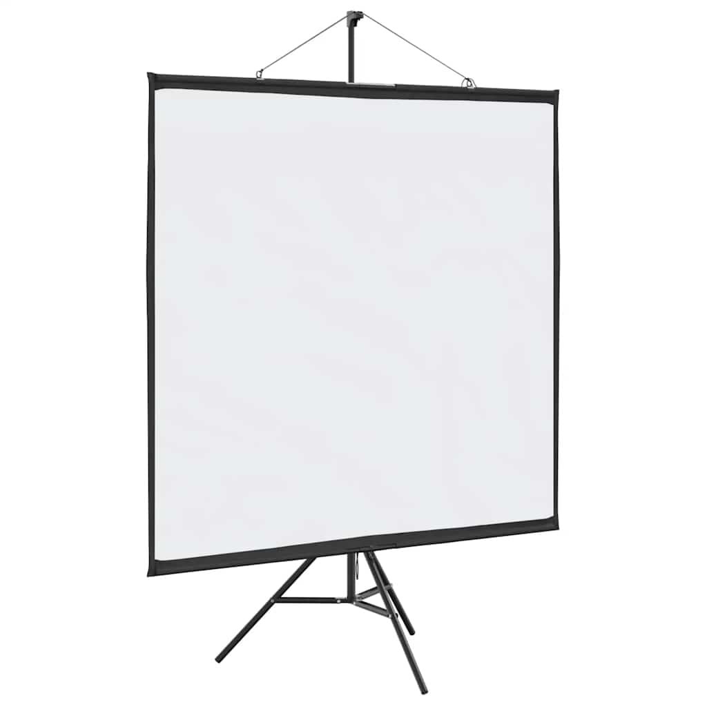 Projectiescherm met statief 81 inch 1:1 Matwit - 34% Korting